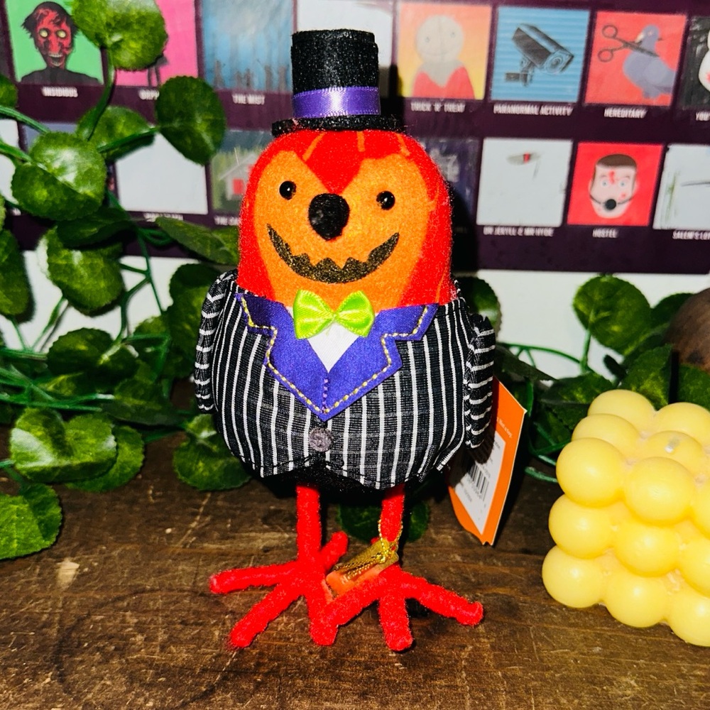 Target Bird Hyde & Eek Gourdon Halloween Featherly Friends Decor